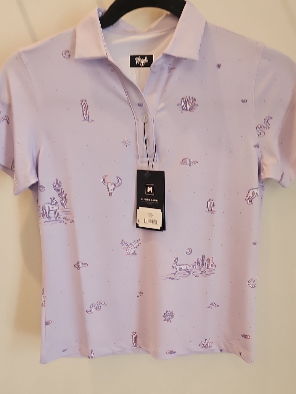 Waggle Girls Dry Heat Polo